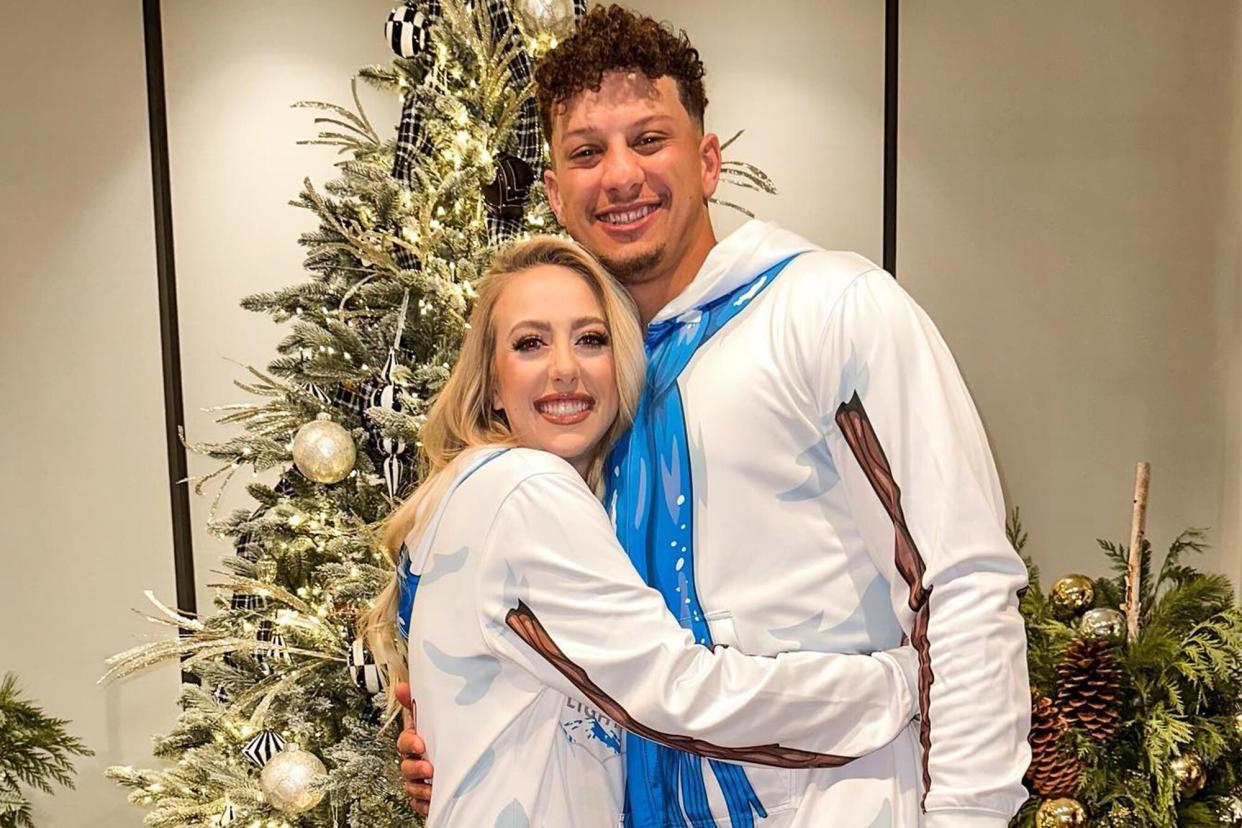 Patrick Mahomes and Brittany Mahomes