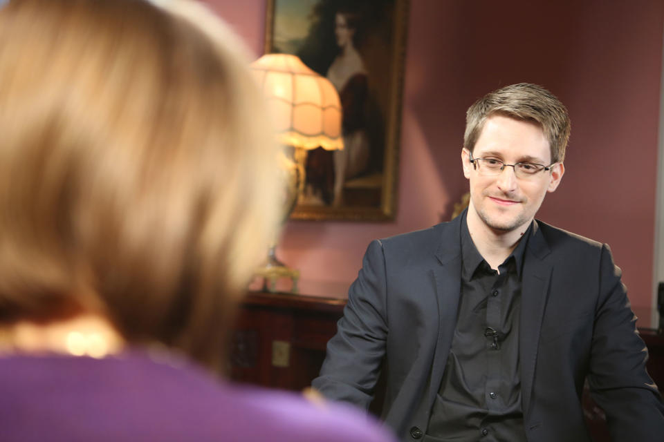 Katie Couric interviews Edward Snowden: A look behind the scenes