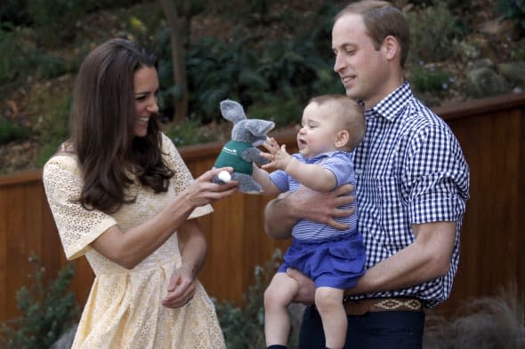 william, kate, Prince George