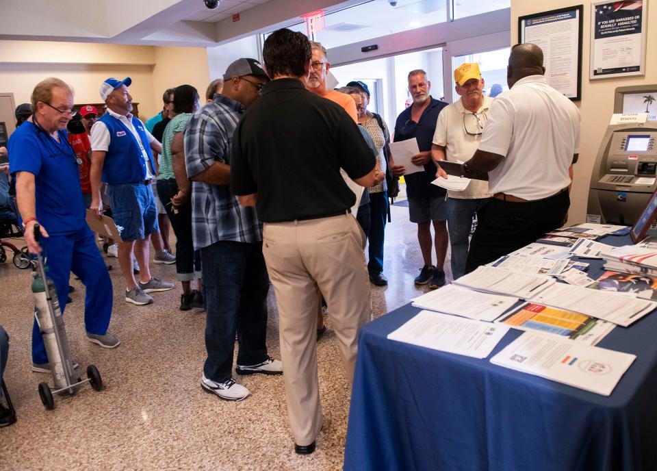 Military veterans can visit the Pensacola VA Clinic Saturday beginning at 8 a.m. where a team of VA claims processors will be on standby to either begin health care benefits enrollment or begin an appeal for a denied benefits claims.
