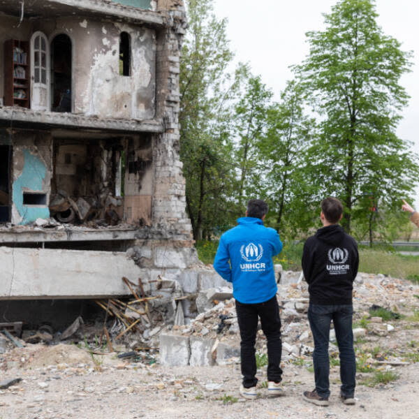 casas destruidas por la guerra en ucrania