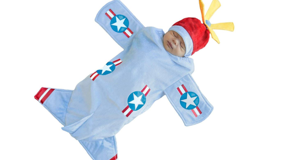 The perfect costume to transport your (possibly sleeping) baby on Halloween.