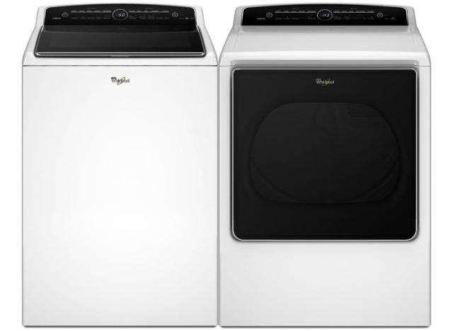 LG WM3670HWA Front Load Steam Washer & DLEX3370W Electric