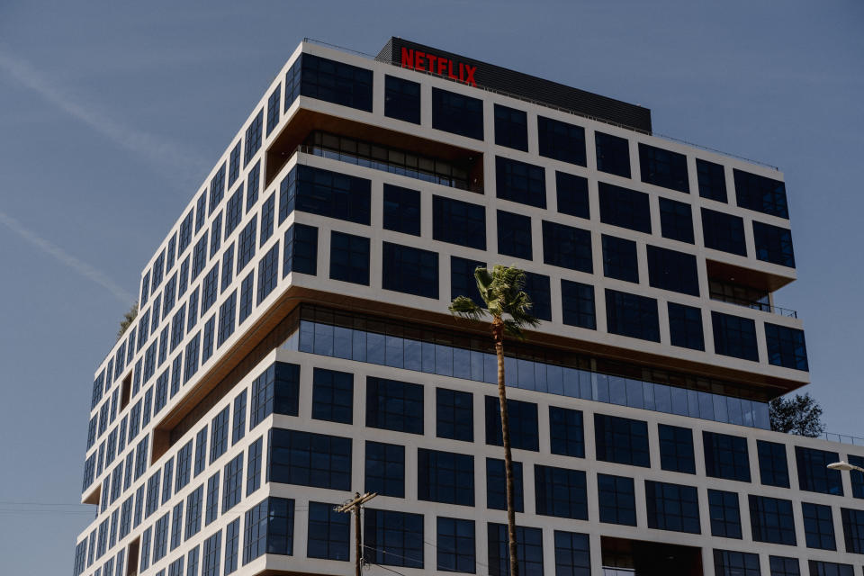 Las oficinas de Netflix en Los Ángeles, el 20 de octubre de 2021. (Mark Abramson/ The New York Times)