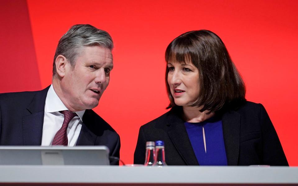 Labour leader Sir Keir Starmer and Shadow Chancellor Rachel Reeves - Christopher Furlong/Getty Images