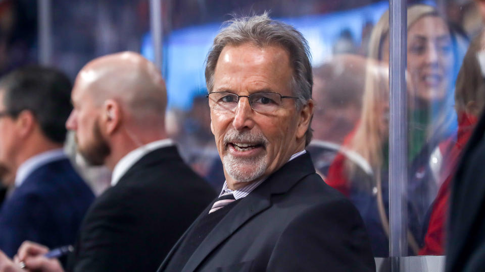 John Tortorella was taken aback by the report that Joel Farabee is unhappy with how the Flyers&#39; season has unfolded under the coach. (Photo by Darcy Finley/NHLI via Getty Images)