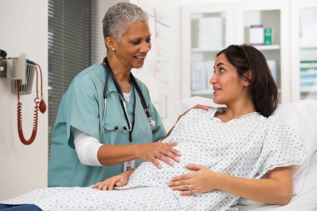 Talking to your providers about your preferences for birth can help strengthen your relationship with them. (Photo: Ariel Skelley via Getty Images)