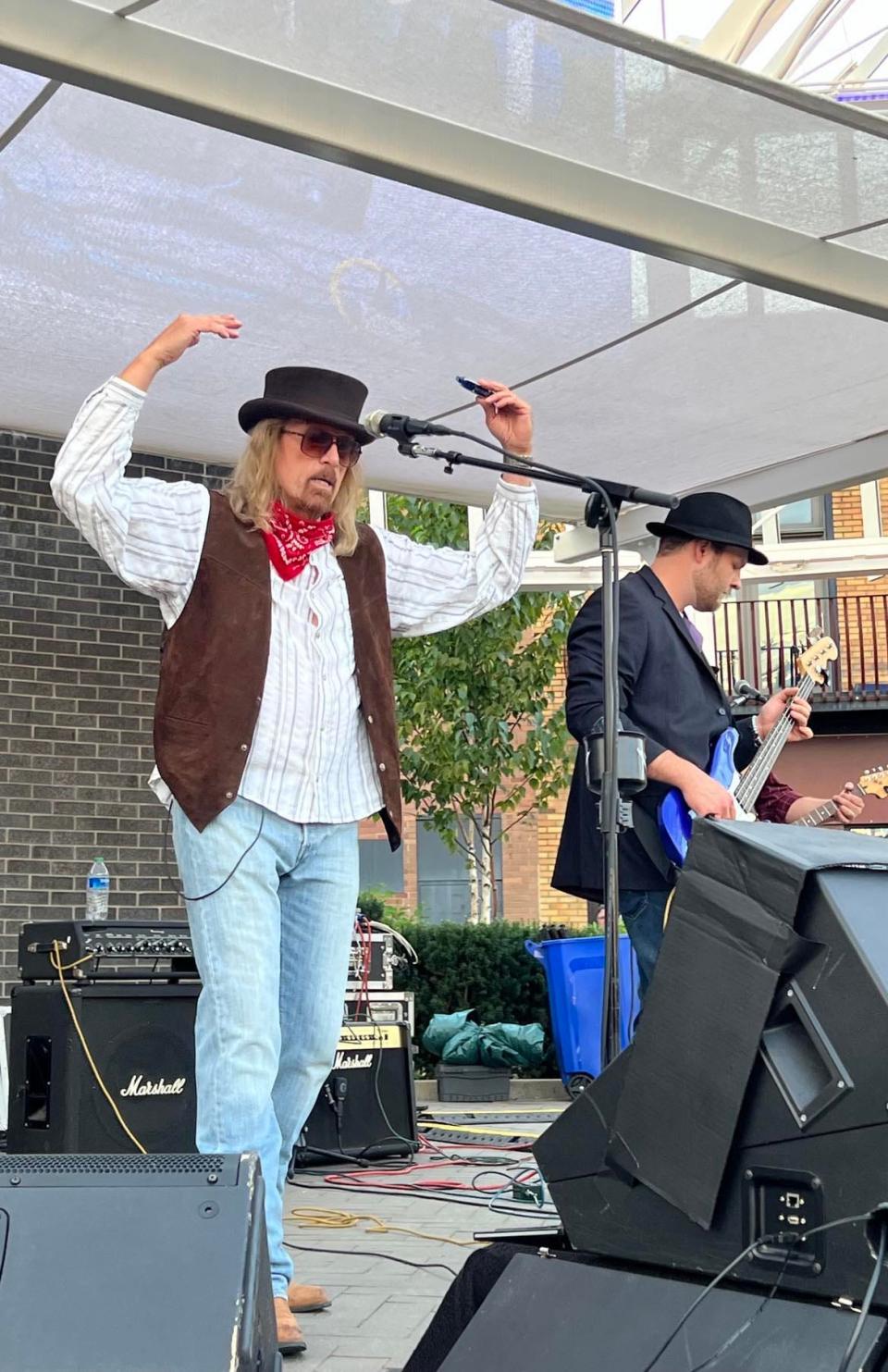 Tim Eastgate of the King's Highway Tom Petty tribute band performs last summer during the second day of the new Downtown Canton Music Fest.