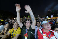 Fans getting into the groove. (PHOTO: Singapore GP)