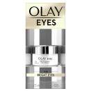 <p><strong>Olay</strong></p><p>walmart.com</p><p><strong>$14.98</strong></p><p><a href="https://go.redirectingat.com?id=74968X1596630&url=https%3A%2F%2Fwww.walmart.com%2Fip%2F433829689%3Fselected%3Dtrue&sref=https%3A%2F%2Fwww.goodhousekeeping.com%2Fbeauty%2Fanti-aging%2Fg26858923%2Fbest-eye-creams%2F" rel="nofollow noopener" target="_blank" data-ylk="slk:Shop Now;elm:context_link;itc:0;sec:content-canvas" class="link ">Shop Now</a></p><p>With its makeup-like effects (thanks to light-reflecting minerals), GH Beauty Lab test winner and GH Seal star Olay <strong>blurs eye-area imperfections in seconds</strong>. “This was like a primer, quickly diminishing the wrinkles at the corners of my eyes that can interfere with makeup,” one reported. “It even lifted my upper eyelids, which had started to sag,” another said. The most liked formula among testers, it firmed skin long-term by an impressive 29%, though it wasn’t as hydrating as others in Lab calculations.</p>