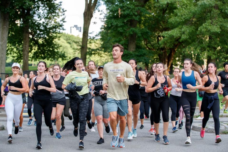 “The craziest part of it all was like, when we would do these city runs and we’d have like 200 girls running with us. It was mayhem,” said Cameron of his time living in New York. Brian Zak/NY Post