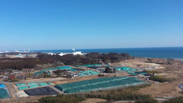 The scene around the Fukushima reconstruction.