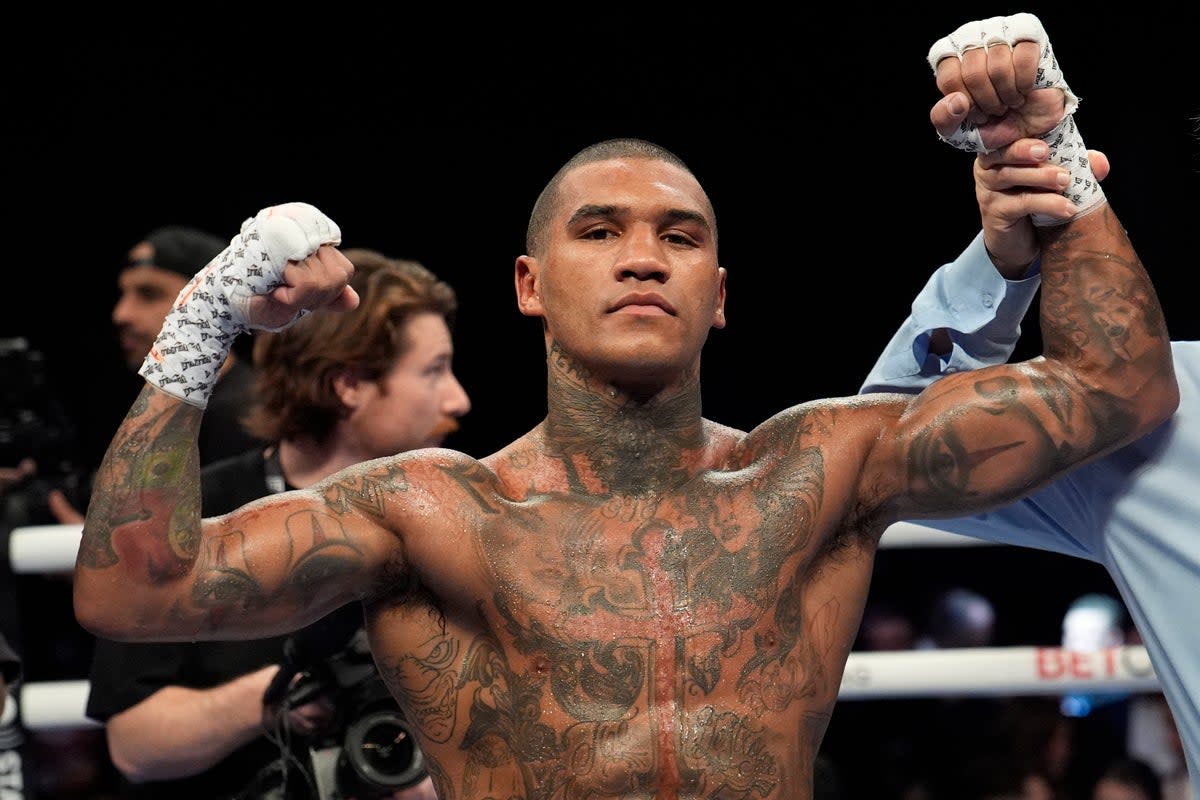 Conor Benn extended his unbeaten professional record (AP)
