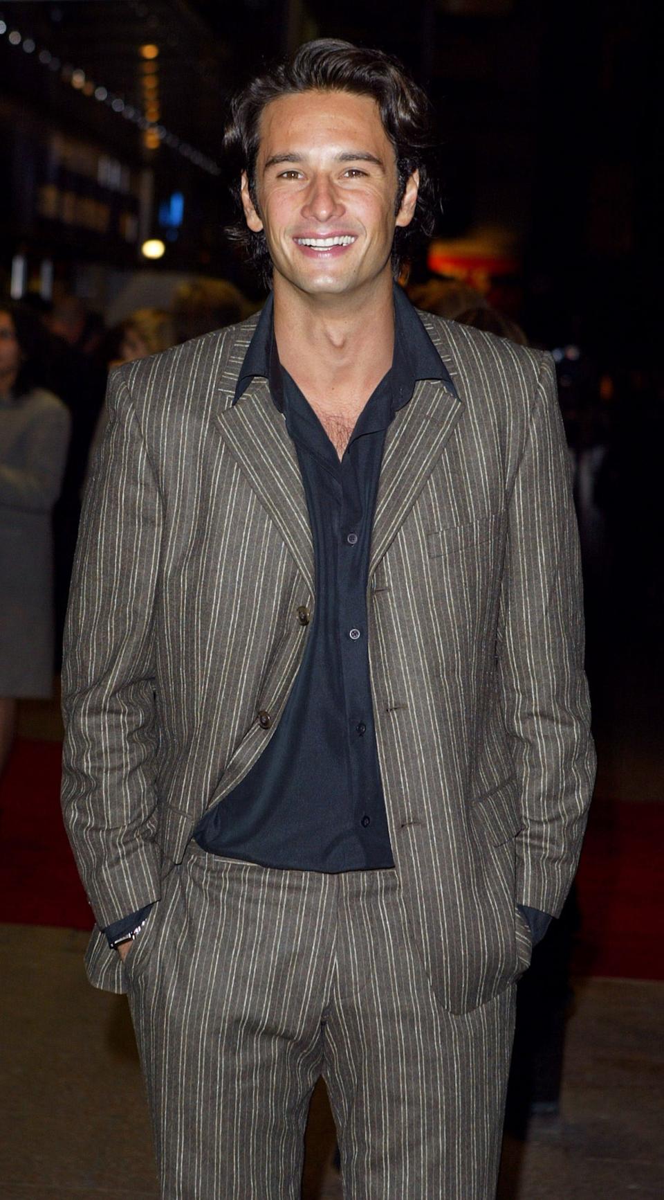 Rodrigo Santoro Attends The 'Love Actually' Premiere In London.