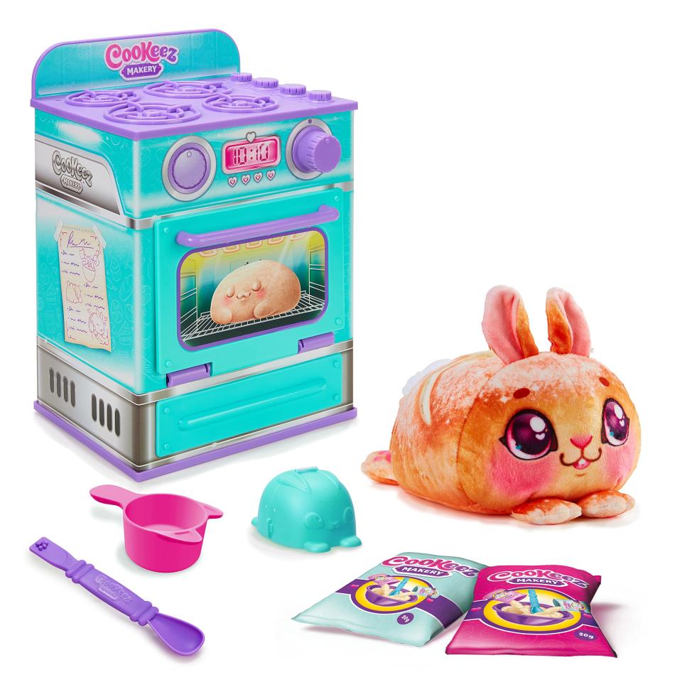<p><a href="https://go.redirectingat.com?id=74968X1596630&url=https%3A%2F%2Fwww.walmart.com%2Fip%2FCOOKEEZ-MAKERY-TOY-BREAD-OVEN%2F1687359386&sref=https%3A%2F%2Fwww.goodhousekeeping.com%2Fchildrens-products%2Ftoy-reviews%2Fg43756186%2Fbest-new-toys-2023%2F" rel="nofollow noopener" target="_blank" data-ylk="slk:Shop Now;elm:context_link;itc:0;sec:content-canvas" class="link ">Shop Now</a></p><p>Cookeez Makery</p><p>walmart.com</p><p>$61.50</p><span class="copyright">Moose Toys</span>