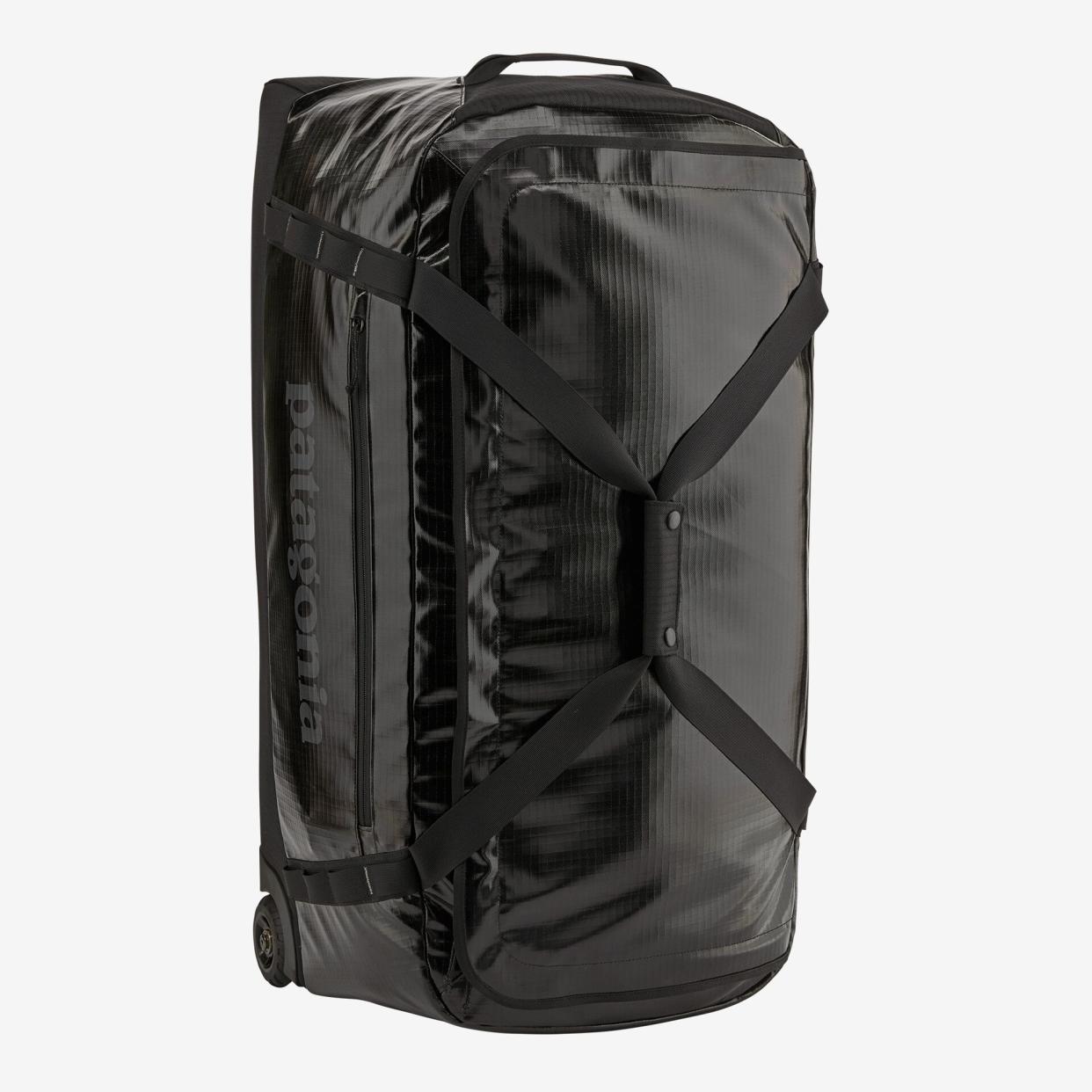 <p><a href="https://go.redirectingat.com?id=74968X1596630&url=https%3A%2F%2Fwww.patagonia.com%2Fproduct%2Fblack-hole-wheeled-duffel-bag-100-liters%2F195699685192.html&sref=https%3A%2F%2Fwww.esquire.com%2Flifestyle%2Fcars%2Fg44762841%2Fbest-checked-luggage%2F" rel="nofollow noopener" target="_blank" data-ylk="slk:Shop Now;elm:context_link;itc:0;sec:content-canvas" class="link rapid-noclick-resp">Shop Now</a></p><p>Black Hole Wheeled Duffel Bag</p><p>patagonia.com</p><p>$419.00</p>