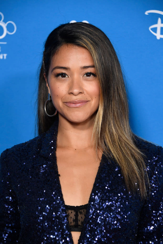 Closeup of Gina Rodriguez