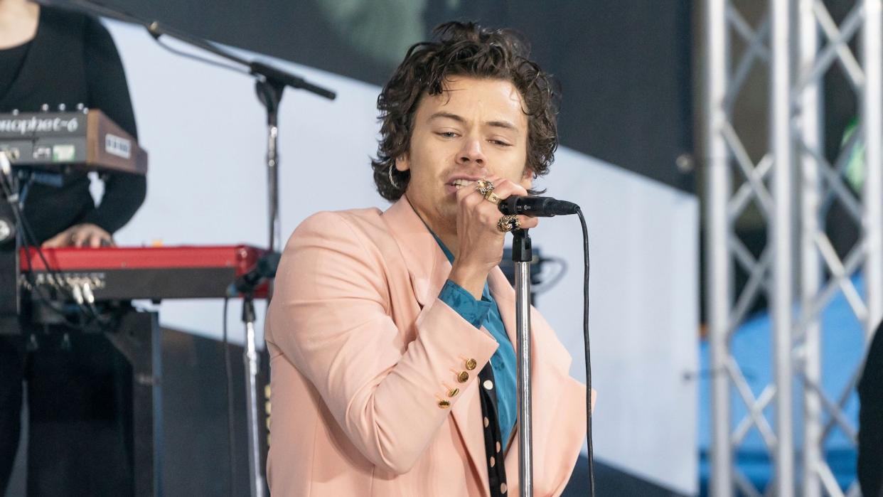 Mandatory Credit: Photo by Lev Radin/Pacific Press/Shutterstock (10568490e)Harry Styles'Today' TV show, New York, USA - 26 Feb 2020.