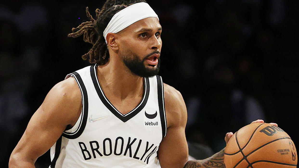 Patty Mills shot a perfect 7-7 from three in his Brooklyn Nets debut.
