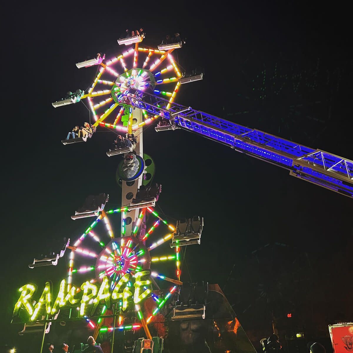 12 People Rescued After Calif. Carnival Ride Gets Stuck in the Air