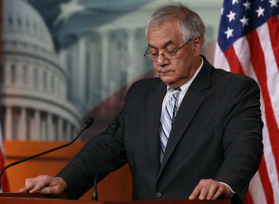 Barney Frank Holds Capitol Press Conference About His Retirement