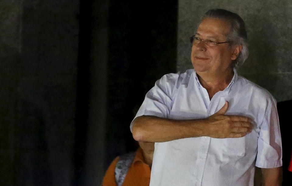 José Dirceu foi ministro-chefe da Casa Civil durante primeiro mandato do governo do ex-presidente Lula em 15 de novembro 2013 (Foto: Reuters / Nacho Doce)
