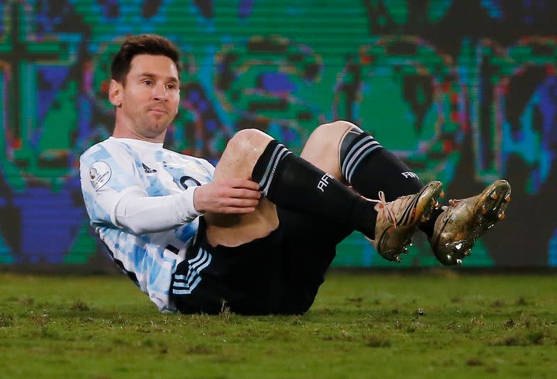IMAGEN DE ARCHIVO. Lionel Messi durante el partido entre las selecciones de Argentina y Bolivia por el Grupo A de la Copa América 2021, en el Arena Pantanal, Cuiabá, Brasil