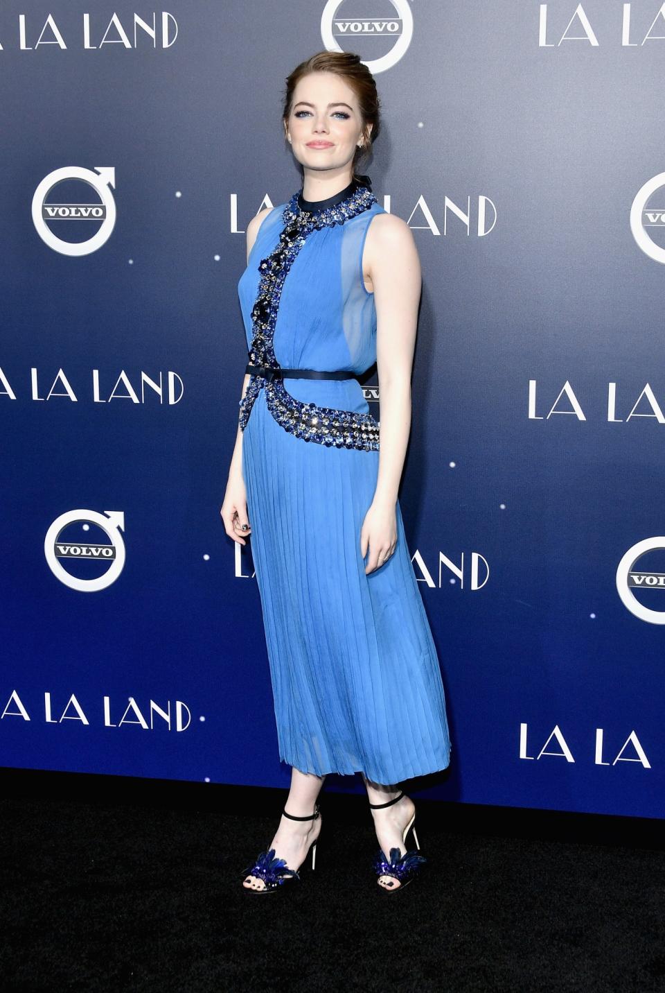 HIT: Emma Stone at the premiere of La La Land