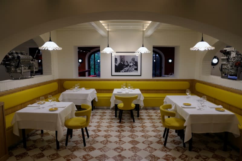 Ferrari opens its restaurant in hometown Maranello run by Michelin-starred chef Massimo Bottura