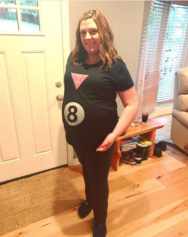 From Dahlias to Doxies: DIY Pregnant Baseball and Umpire Costumes