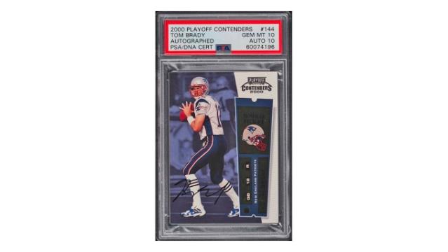 Tom Brady 2000 Contenders Rookie Ticket Auto #144 Price Guide - Sports Card  Investor