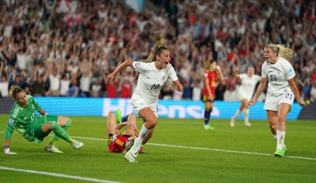 England v Spain – UEFA Women’s Euro 2022 – Quarter Final – Brighton & Hove Community Stadium