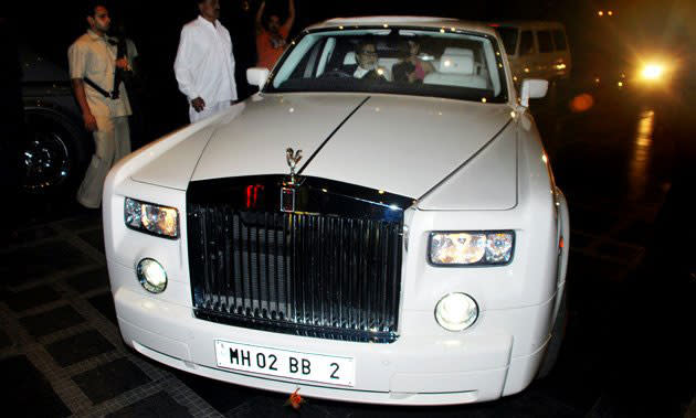 The Bachchans also own a Rolls Royce