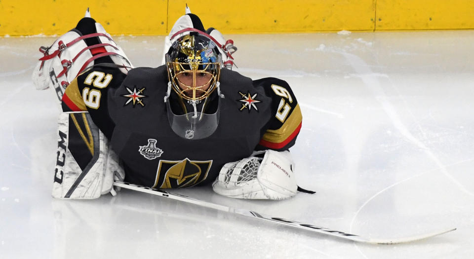 There’s no doubting the importance Fleury has to the organization as a sort of goaltender-slash-spokesman, but it seems they put the latter title first in signing this contract. (Getty)
