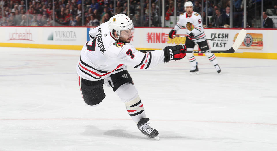 Brent Seabrook’s contract will continue to weigh Chicago down for years. (Michael Martin/NHLI via Getty Images)