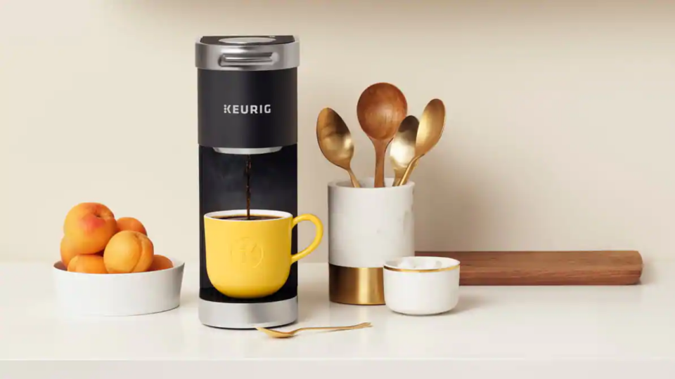 This Keurig model is ideal for small counter spaces.