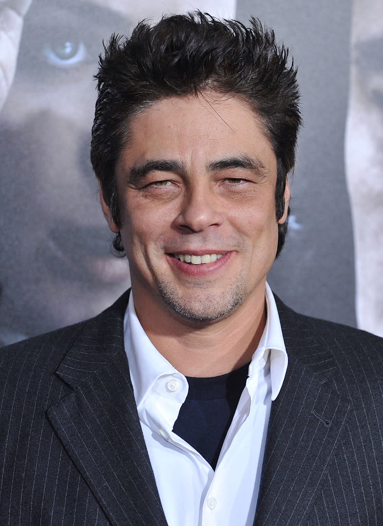 The Wolfman LA Premiere 2010 Benicio Del Toro