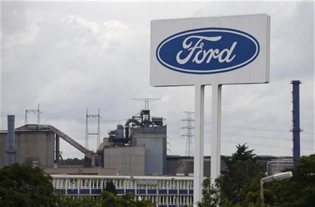 <b>6. Ford (USA) // Position in Global 100: <a href="http://ca.finance.yahoo.com/photos/world-s-best-global-brands-2012-slideshow/" data-ylk="slk:45;elm:context_link;itc:0;sec:content-canvas;outcm:mb_qualified_link;_E:mb_qualified_link;ct:story;" class="link  yahoo-link">45</a> </b> <br><br>Ford has a brand value of $7,958 million. This American multinational automaker sells automobiles and commercial vehicles under the Ford brand. The company introduced methods for large-scale manufacturing of cars using elaborately engineered manufacturing sequences typified by moving assembly lines.