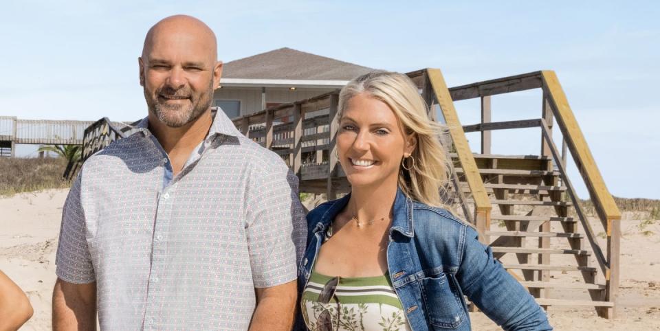 sarah and bryan baeumler on battle on the beach