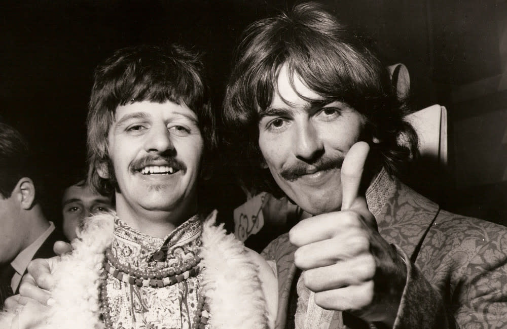 Sir Ringo Starr und George Harrison credit:Bang Showbiz