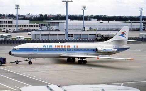 French airline Air Inter flew Caravelle aircraft - Credit: Author's collection