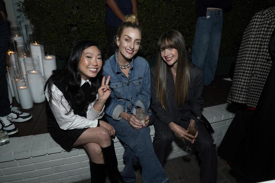 Awkwafina, Babs Burchfield and Alison Brie (Source: Getty Images/ Presley Ann)