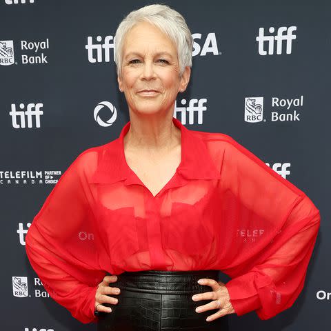 <p>Kayla Oaddams/Getty</p> Jamie Lee Curtis