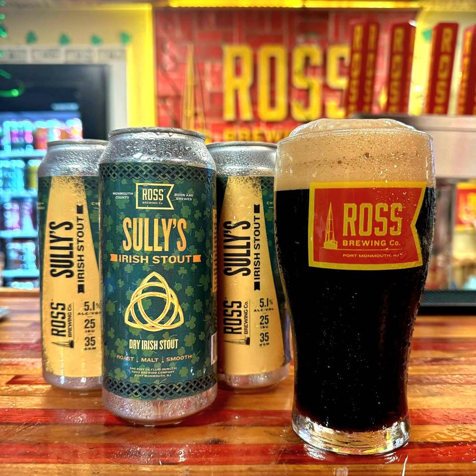 Sully's Irish Stout from Ross Brewing Co. in Port Monmouth.