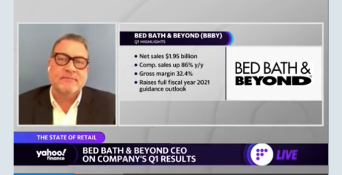 Bed Bath & Beyond CEO Mark Tritton