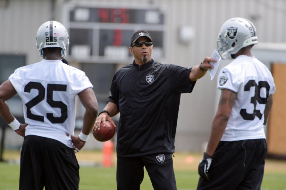 Raiders DB coach Woodson