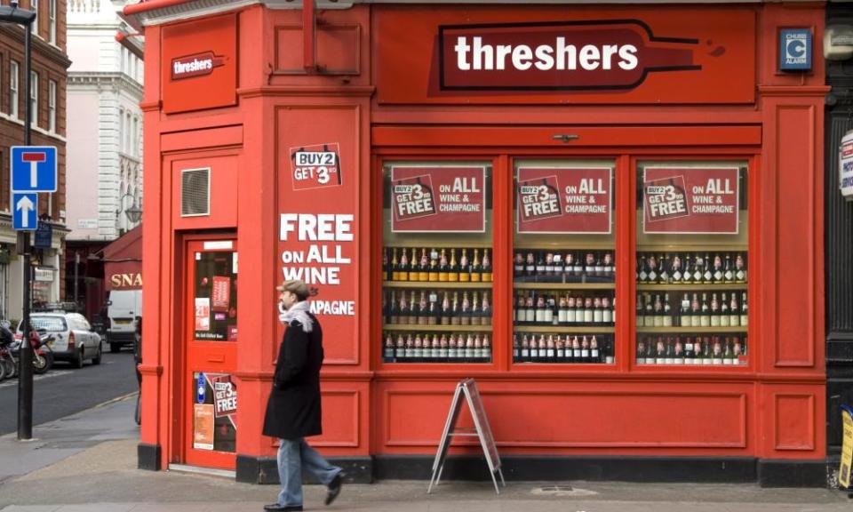 A Threshers off-licence