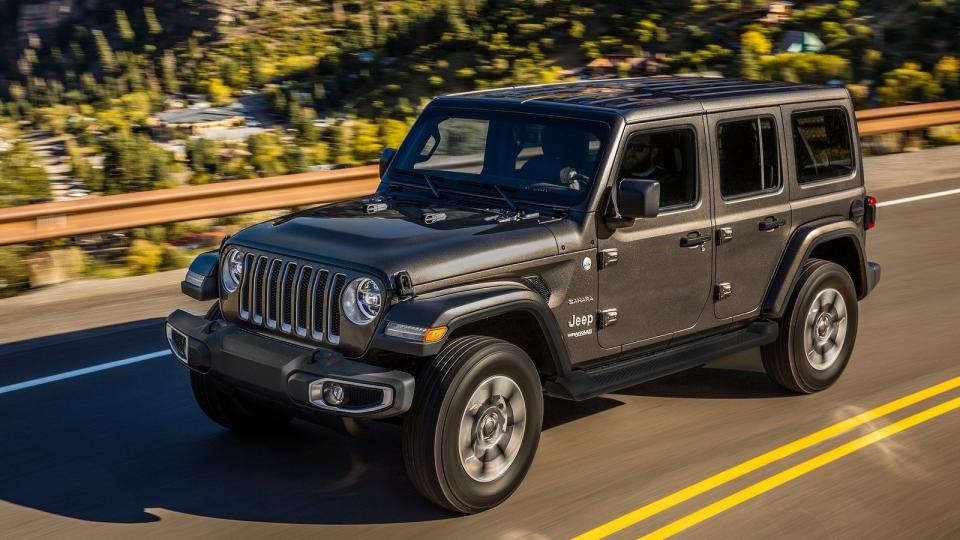 Number 1: Jeep Wrangler Unlimited