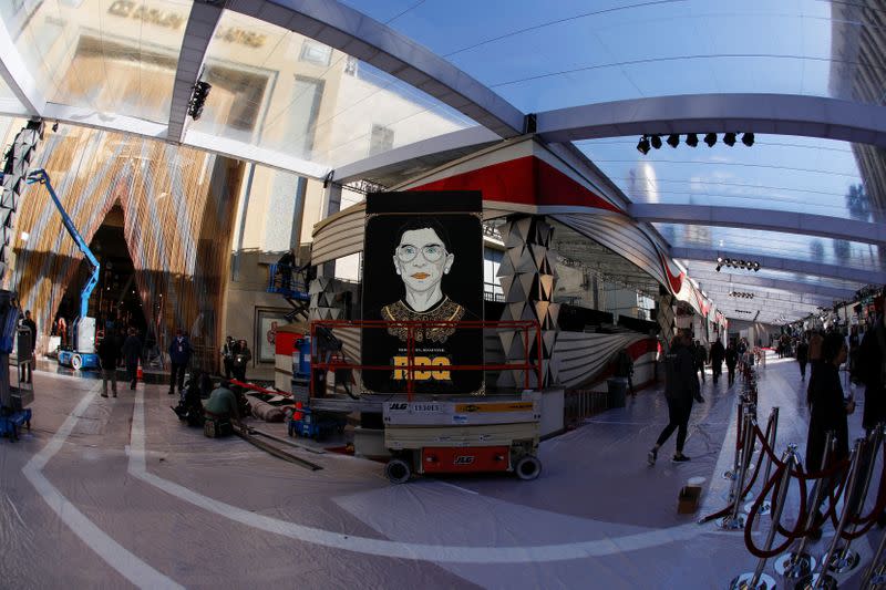 91st Academy Awards preparations in Los Angeles