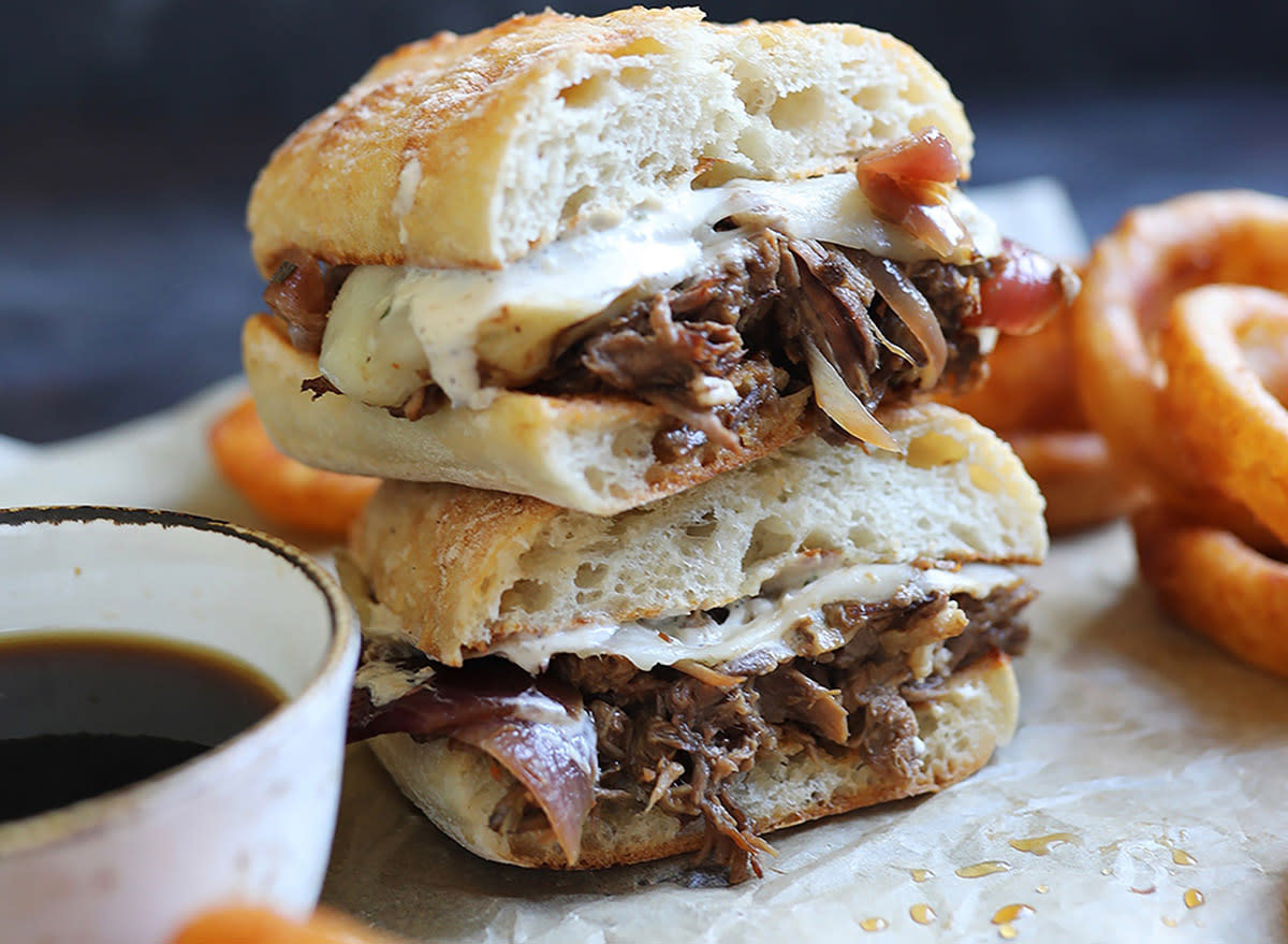 lazy dog french dip